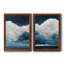 Nature's Drama I - Ensemble de 2 peintures sur toile encadrées-1432426013-1432426011