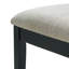 Ensemble de salle à manger extensible Denali avec chaises rembourrées et tissu résistant aux taches-127381159-127381160