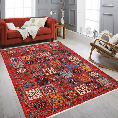 Wool Geometric Rug