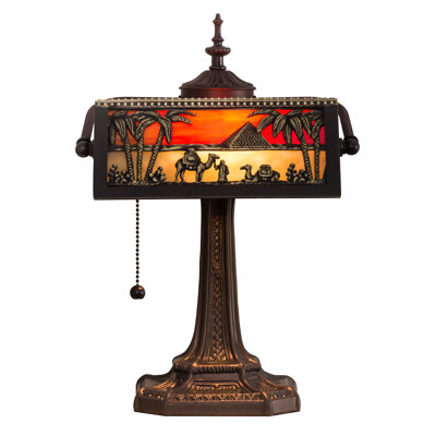 Meyda Tiffany & Stained Glass Table Lamp