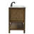 Bonsai 60'' Double Bathroom Vanity with Carrara Marble Top-216467661