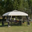 10 pi. L 9 pi. D Pavillon de jardin en acier