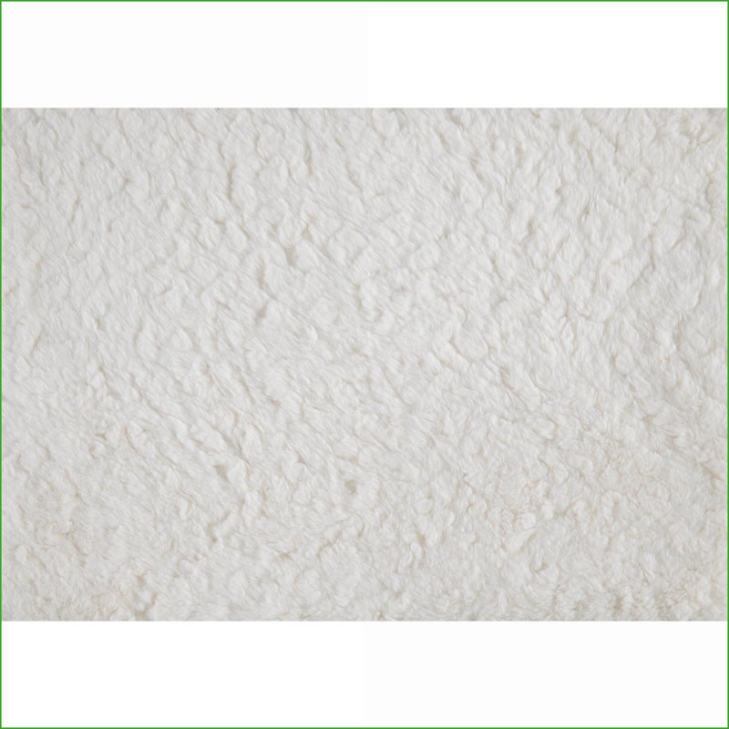 De 16 po x 16 po x 16 po x 16 po x 16 po Blanc cassé | Fausse fourrure