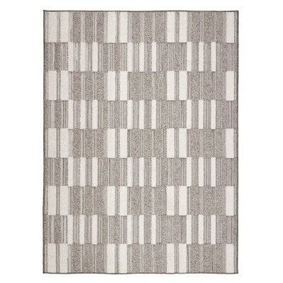 Tapis intérieur / extérieur gris Wilmah