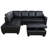 Sweetgrove Faux Leather L-Shaped Sectional-698835877-698835876