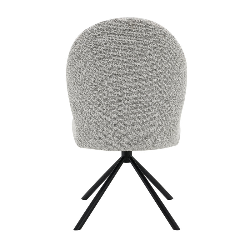 Chaise d'appoint pivotante Boucle (ensemble de 2)