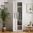 70.87" Tall Bar Cabinet  With Multi-Functional Pull-Out Multi-Tier Storage Shelf,Farmhouse Storage Cabinet With Glass Doors, Bar Cabinet-306595253