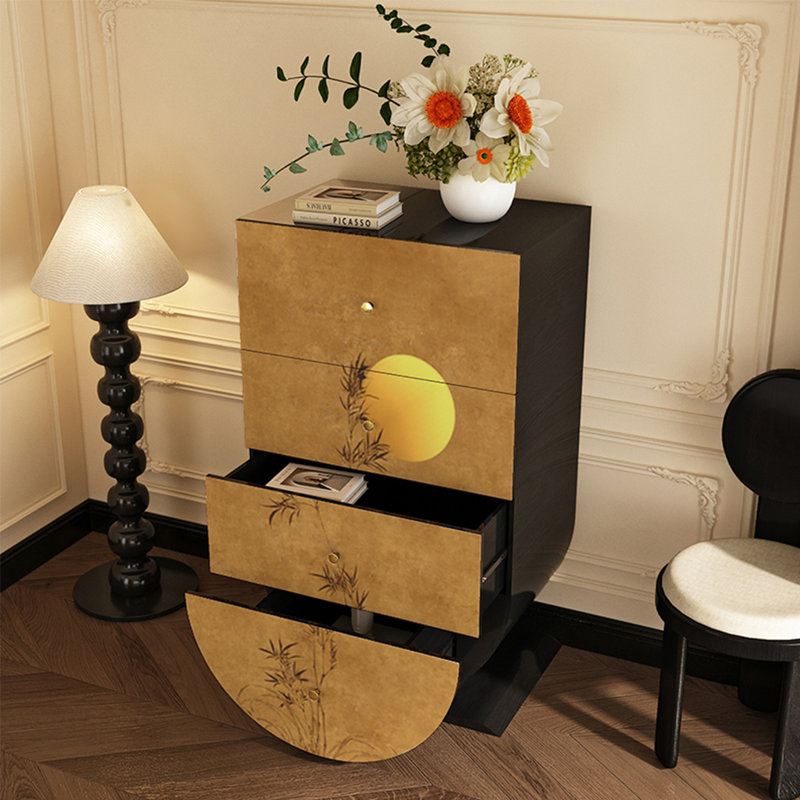 Vintage multi-function drawer accent chest