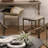 Shelby Steel Accent Stool
