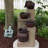 Laiqah Weather Resistant Floor Fountain with Light