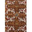 Rug & Kilim’S Russian Rug In Orange And Beige Brown Tribal Pattern-1285429409