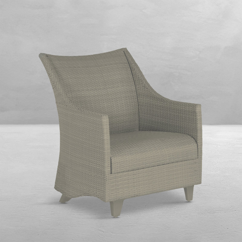 Athena Plus Patio Lounge Chair, Oyster