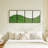 Modern Metal Wall Art,Eco-Friendly 4pcs Set