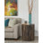 Mulvane Dark Brown One Drawer End Table