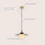 Luminaire suspendu simple à 1 lumière Hadley
