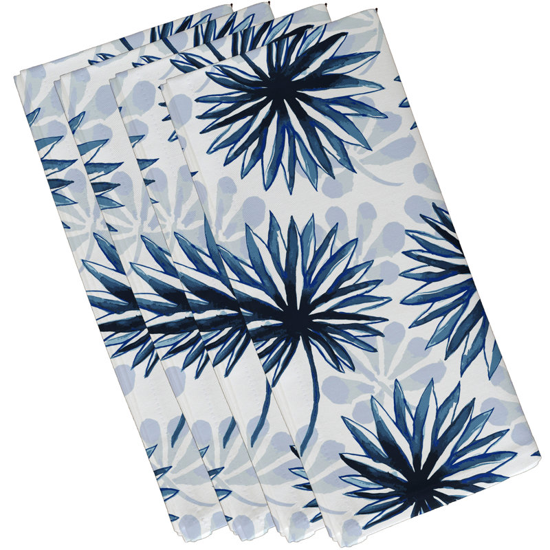 Ensemble de serviettes 4 pièces Vathylakas, Bleu