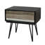 Fenja 60cm W Solid + Manufactured Wood Bedside Table