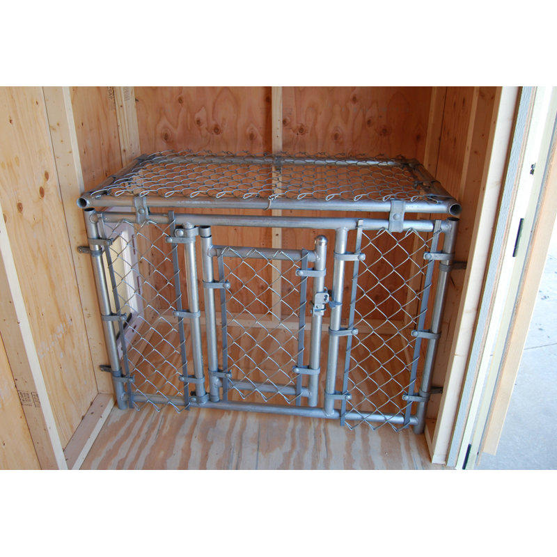 8' W x 10' D Cape Cod Cozy Cottage Kennel Dog House