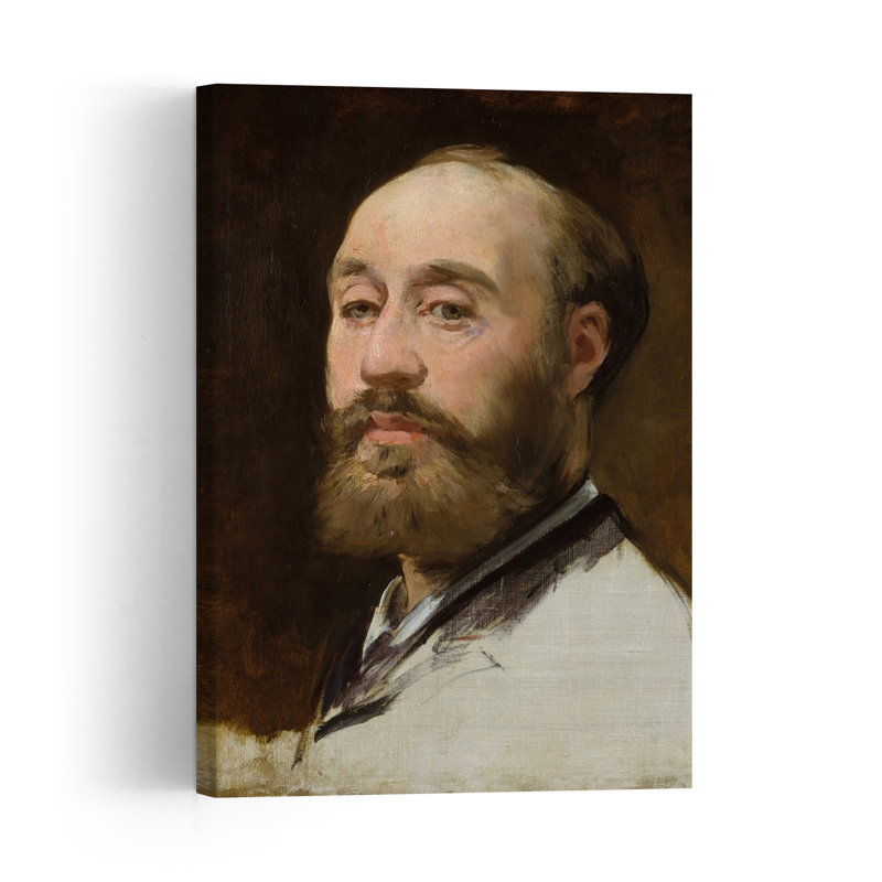 Tête de Jean-Baptiste Faure, 1882-1883, estampe d'art mural abstraite contemporaine, H 18 po x l 12 po
