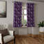 Rideau à œillets décoratif à 2 panneaux Dragonfly, 50 po x 96 po, lilas mauve foncé-106370984