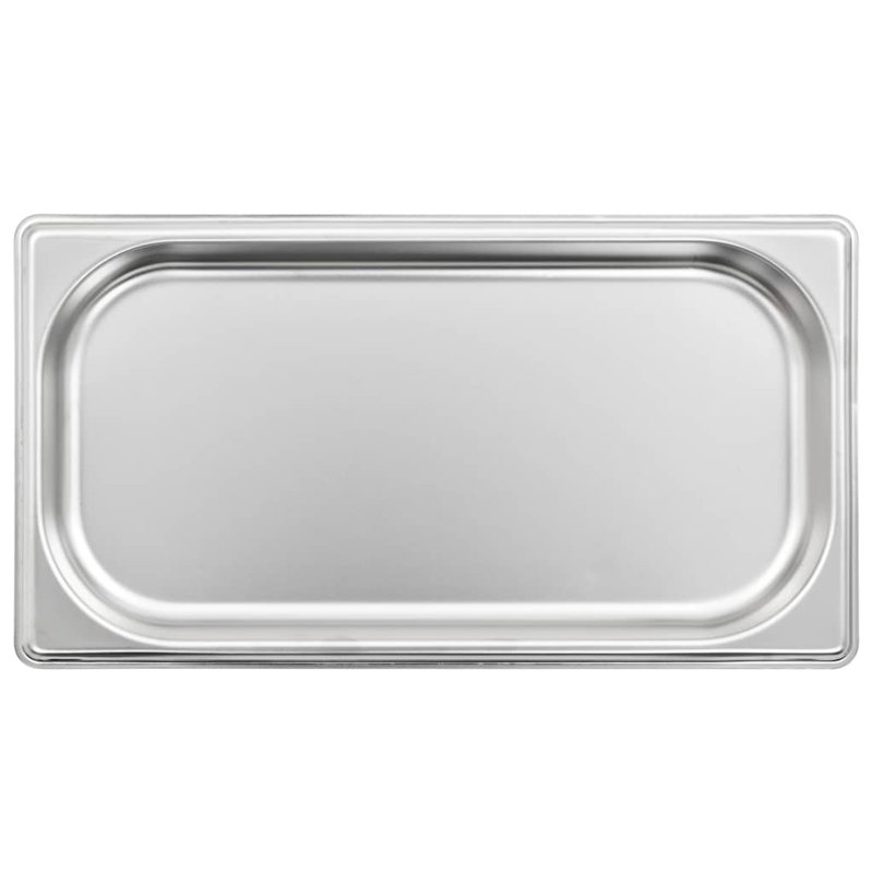 Stainless 2L Steel Pan, 2cm H x 32.5cm W x 17.6cm D