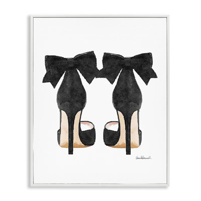 «Pompes Heels with Black Bow», impression
