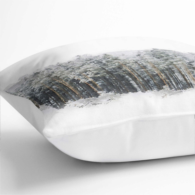 Square Cushion, 55cm H x 55cm W x 20cm D, White