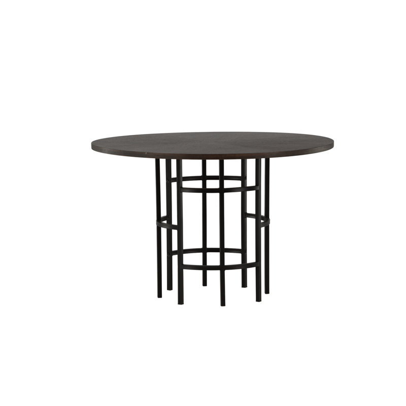 Copenhagen Round Metal Base Dining Table