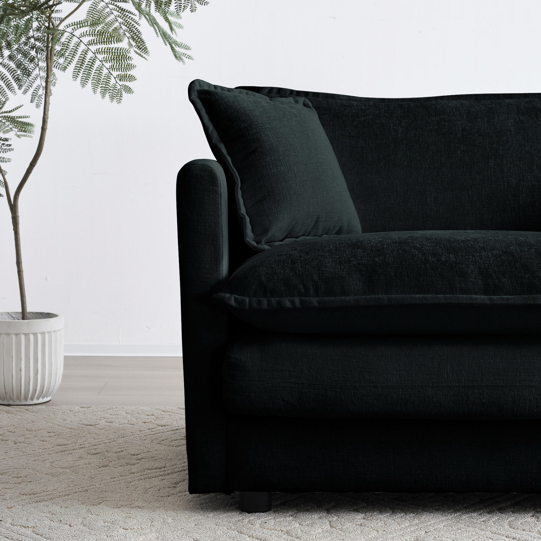 Hokku Designs Living Room Sectional U Shaped: 5 Seater Convertible With ...