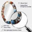 Décoration de plage Beach Seashell Collage II - Miroir mural ovale beige-1314776450