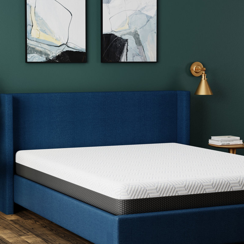 8 Inch Firm Mattress With Cooling Cover, 8", Full