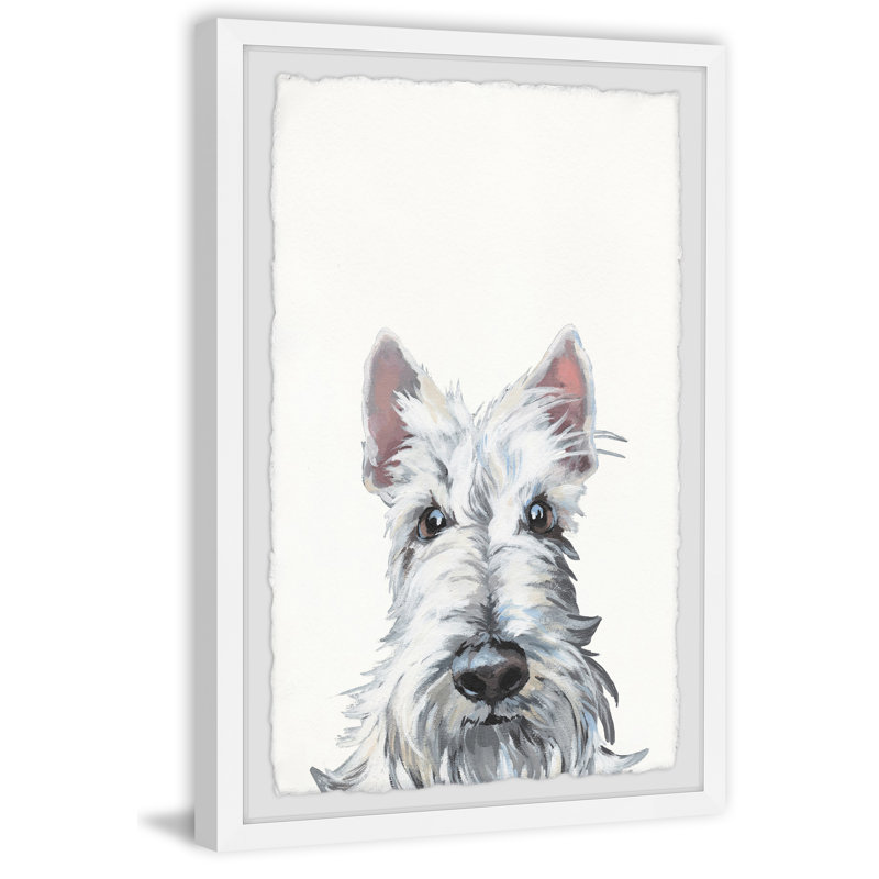 'Walk the Dog' Framed Print, 24" H x 16" W x 1.5" D