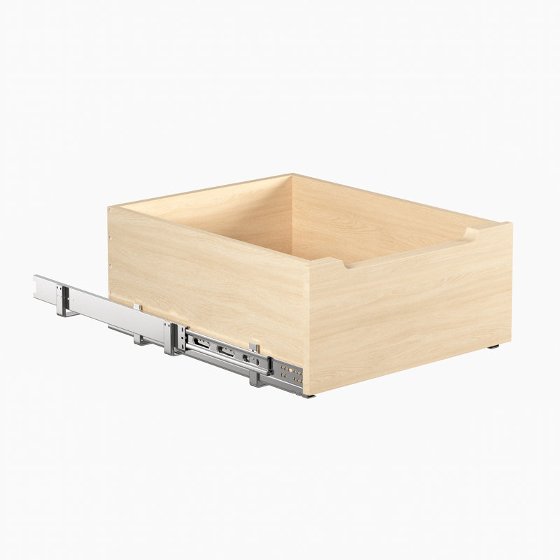 Kitchen Cabinet Wooden Pull Out Drawer, 8" H x 16.50" W x 21" D
