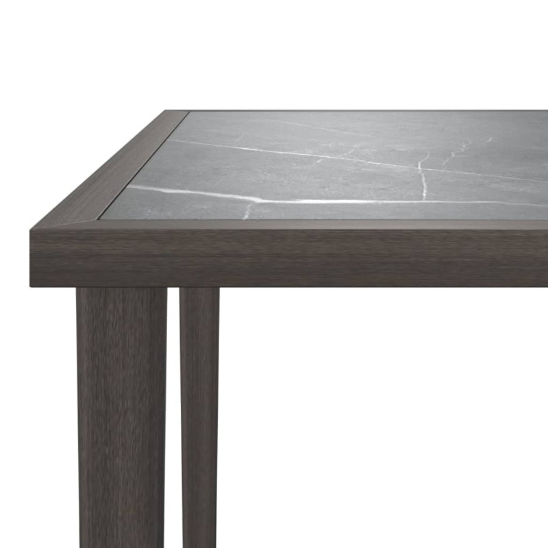 Square Metal Outdoor Chat Table , 48cm cm W 48cm cm D