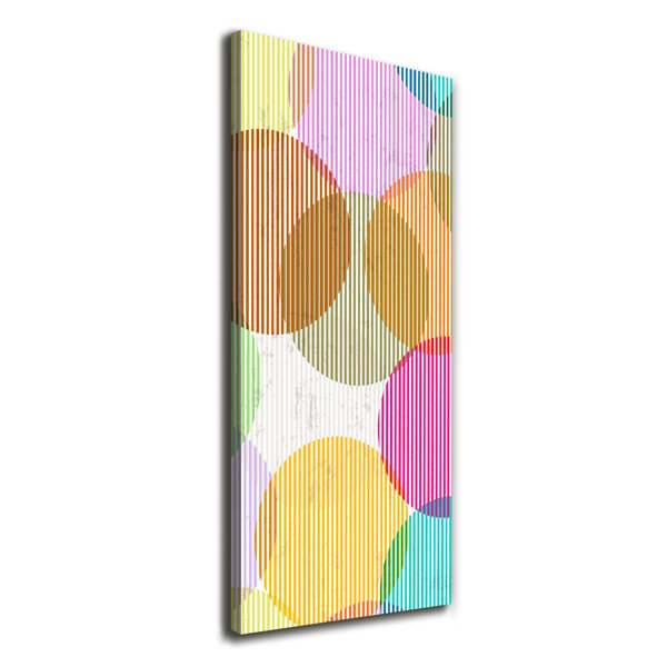 Tulup Leinwandbild 'Bunte Schmetterlinge' – 120x60 Cm, Mit Holzrahmen, UV-beständiger Druck, Inkl. Aufhängevorrichtung