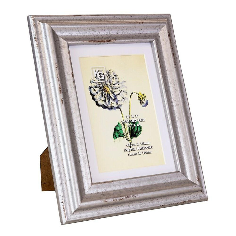 Black Picture Frame - Set of 2 with Mat