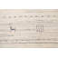 One-of-a-Kind 4'6" X 6'5" New Age Wool Area Rug in Ivory