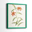 Fleurs des saisons III - reproduction encadrée de qualité supérieure - prête à être accrochée - aucun clou requis - aucun clou requis-108001741-108001745