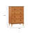 Haney Solid Wood 4-Drawer Dresser-132100103