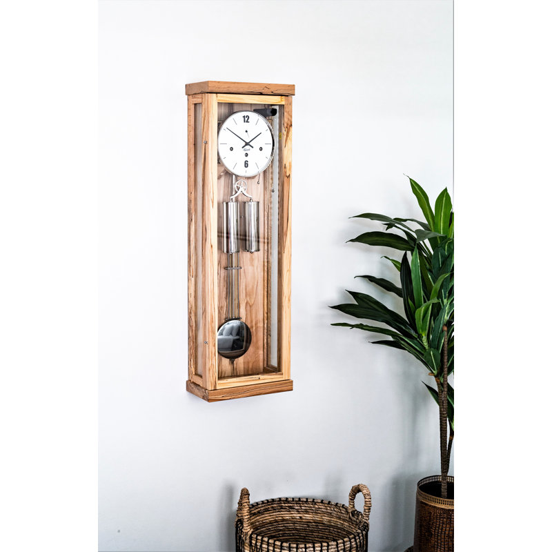 Wood Wall Clock, Ice Beech