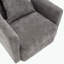 Fauteuil demi-tonneau pivotant en chenille-813798795