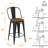 Burney Counter Stool with Metal Frame-5982477-5982479
