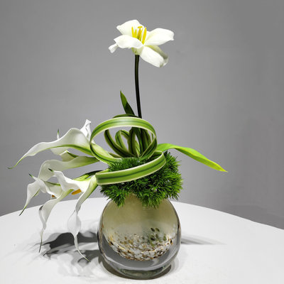 Ornement décoratif en verre
