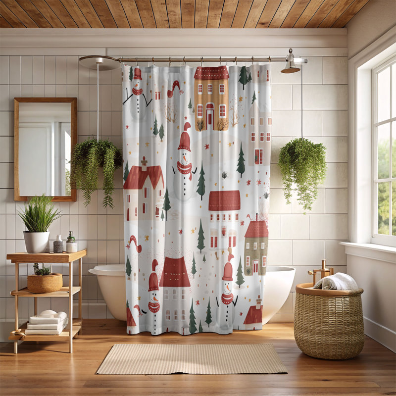 Old Fest - Premium Shower Curtain, 74"H x 71"W