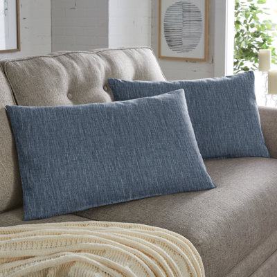  Housse de coussin rectangulaire en polyester