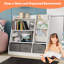 92cm H X 91.49cm W Particle Board / Chipboard Furniture Kids Book Display-439678428