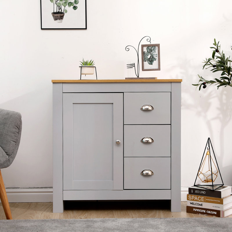 Valade 79cm Sideboard, Grey
