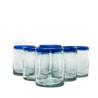 10oz. Handmade Drinking Glass Set