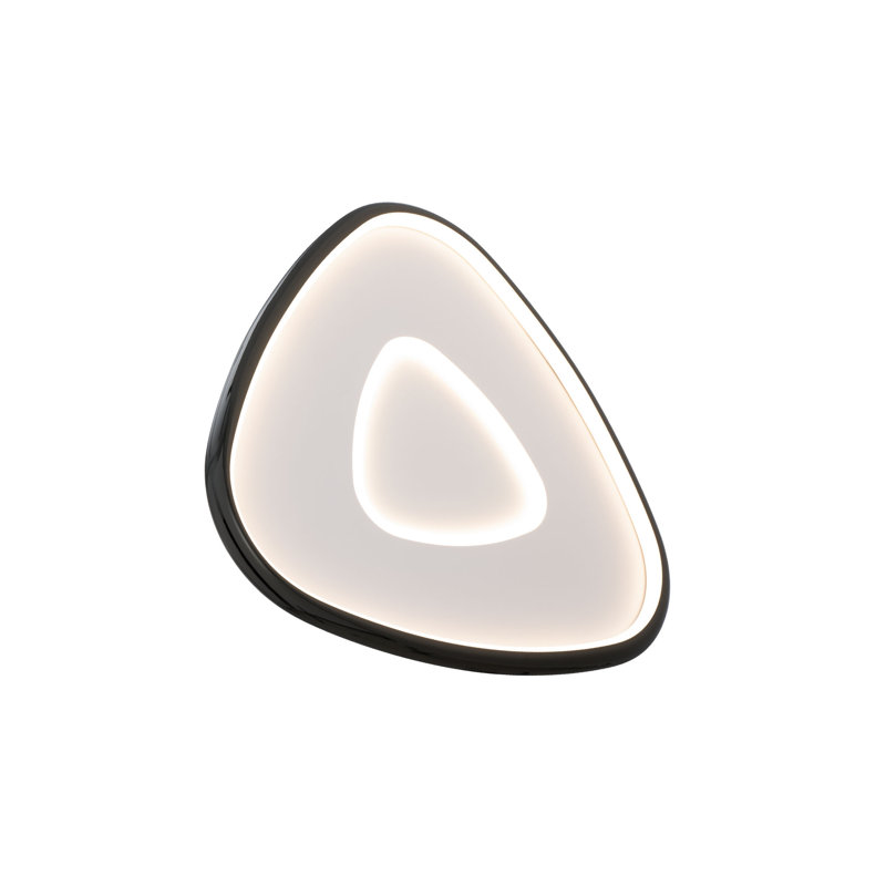 Mandala LED 4-CCT Wall Sconce, Black Chrome