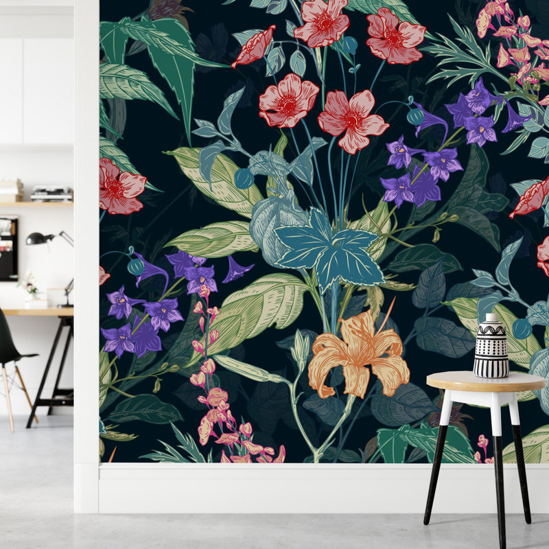 Peel & Stick Wall Mural, 10.42' W x 10.42' L